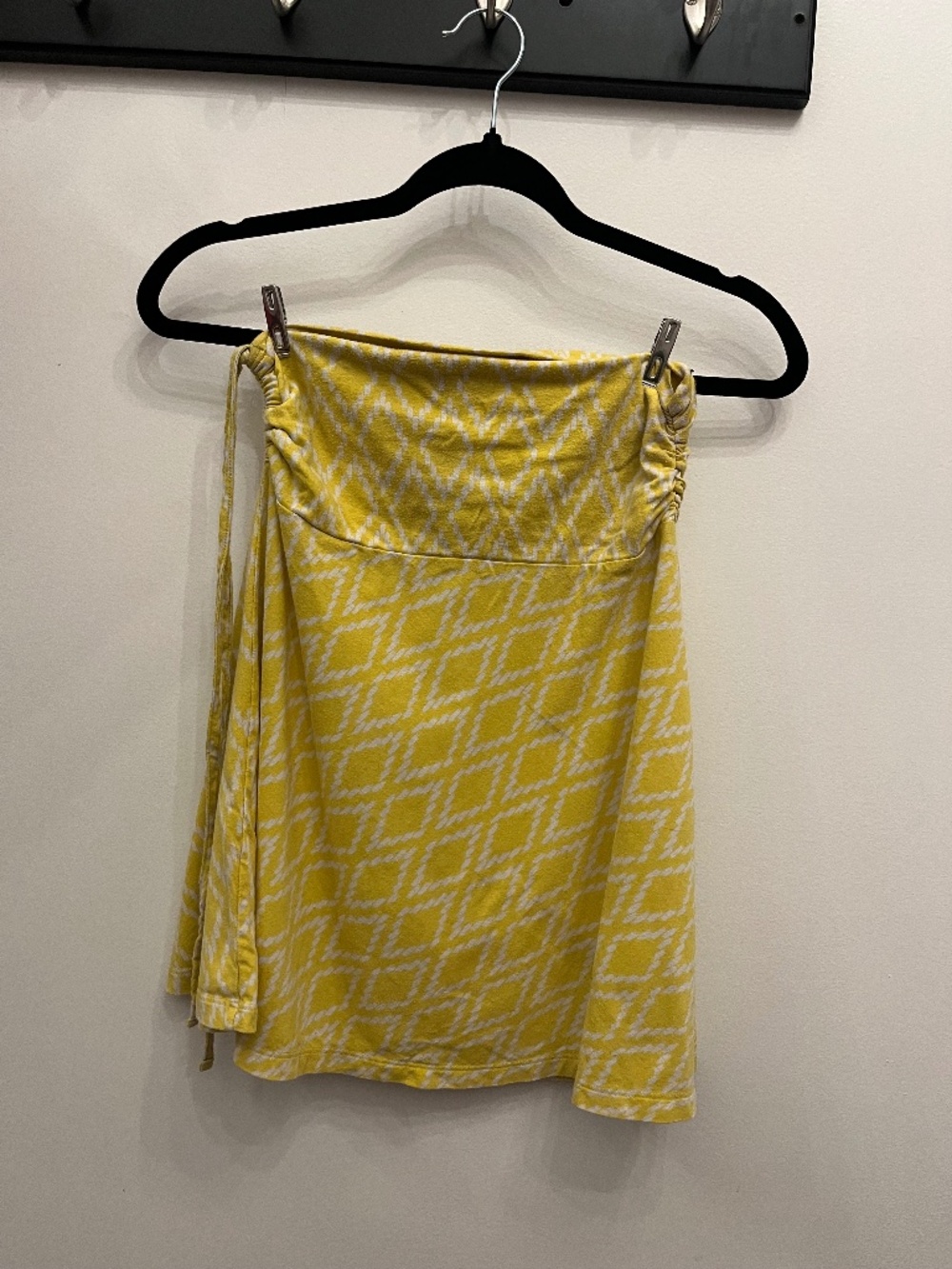 Patagonia Yellow Geometric Skirt
